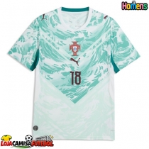 Camisa de Futebol Portugal Pedro Neto #18 Equipamento Secundário Mundo 2026 Manga Curta